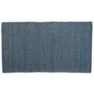 KELA Miu 100 × 60 × 1 cm, cotton/polyester blend, smoke blue - Bath Mat