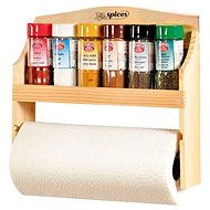 Kesper Spice Shelf with Kitchen Towel Holder - Holder