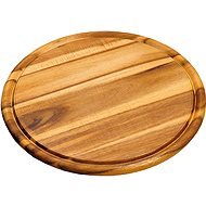 Kesper Circular Acacia Wood Chopping Board 30cm - Tray