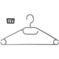 Kesper Plastic Gray Hangers, 10pcs - Hanger