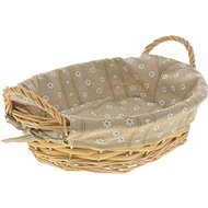Kesper Bread Basket oval with textile lining - Bread Basket