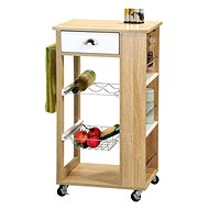 Kesper Mobile Shelf Unit, Serving - Food Serving Trolley