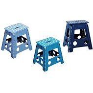 Kesper Plastic Hocker hoch blau - Kindermöbel