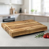 KESPER Cutting board Acacia, height 70 mm, 480 × 360 mm - Cutting Board
