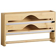 KESPER Kitchen foil tray 36 × 7 × 21 cm, bamboo - Kitchen Roll Holder