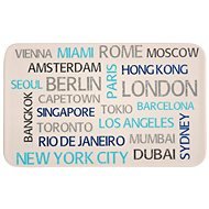 Kesper Dekoratívna doska, Svetové mestá 23,5 × 14,5 cm - Doska na krájanie