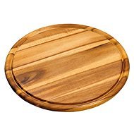 Kesper Round Cutting Board Made of Acacia Wood, Diameter of 25cm - Chopping Board
