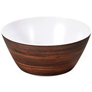 Kesper Dark Wood Bowl for Fruit and Salad, Diameter of 25cm - Bowl