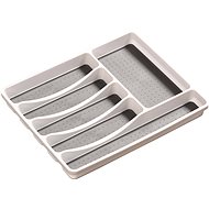 KESPER White plastic sideboard 41 x 33,5 x 4,5 cm - Cutlery Tray