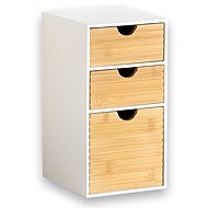 Kesper Organizer with 3 drawers, white/natural - Organiser