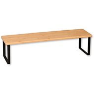 KESPER Kitchen shelf 55 × 13,5 × 15 cm, bamboo/metal - Shelf