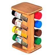 Kesper Spice Rack with 8 Jars - Spice Container Set