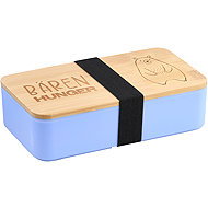 Kesper Lunch box blue, bamboo, plastic 18,5 × 10,5 × 5cm - Lunch Box