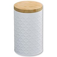 Kesper Storage container, diameter 11 cm, metal, white - Storage Jar