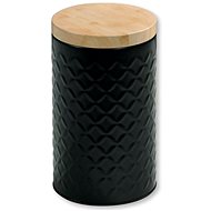 Kesper Storage container, diameter 11 cm, metal, black - Storage Jar