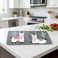 Kesper decorative plate Lama 23,5 × 14 cm - Cutting Board