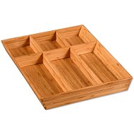 KESPER 6 compartments, 35 × 43 × 5 cm, bamboo B - Cutlery Tray