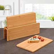Kesper Stand with five bamboo boards - Cutting Board