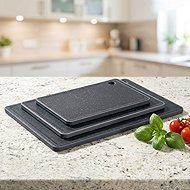 KESPER Cutting board set 3 pcs, height 9 × 360 mm, grey - Cutting Board