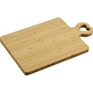 KESPER Chopping Board with Handle, Heart-shaped Hole, Bamboo, 360 × 220mm - Cutting Board