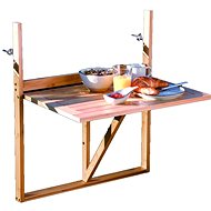 Kesper Balcony table made of bamboo - Garden Table
