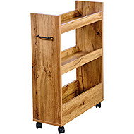Kesper Narrow Kitchen shelf oak sonoma 22 cm - Food Serving Trolley