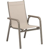Kettler Basic Plus Aluminium chair taupe/beige - Garden Armchair
