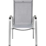 Kettler Cirrus Aluminum chair silver/grey - Garden Armchair