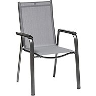 Kettler Cirrus Aluminum chair anthracite/grey - Garden Armchair