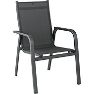 Kettler Easy Aluminum chair anthracite - Garden Armchair