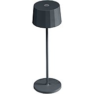 KETTLER outdoor lamp RIBBED grey - Table Lamp