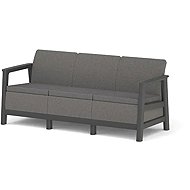 Keter Scandi Linea 3 Seaters Sofa, Mountain Grey/Grafit - Garden Bench