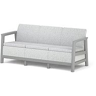 Keter Scandi Linea 3 Seaters Sofa, Ash grey/Storm Grey - Garden Bench
