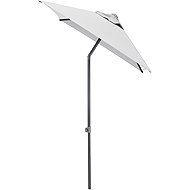 KETTLER Easy push parasol 150 × 210 cm, matt anthracite/light grey, waterproof - Sun Umbrella