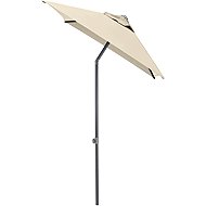 KETTLER Easy push parasol 150 × 210 cm, matt anthracite/beige, waterproof - Sun Umbrella
