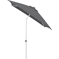 KETTLER Easy push parasol 200 × 200 cm, silver/anthracite, waterproof - Sun Umbrella