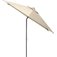 KETTLER Umbrella Easy push 300 cm, matt anthracite/beige, waterproof - Sun Umbrella