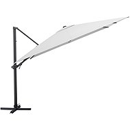 KETTLER Umbrella Easy turn 300 × 300 cm, matt anthracite/light grey, waterproof - Sun Umbrella