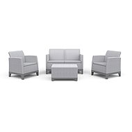 Keter SCANDI FORMA SET Ash grey/Storm Grey - Garden Furniture
