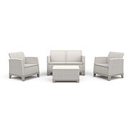 Keter SCANDI FORM SET Pebble Grey/Soft beige - Garden Furniture