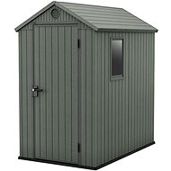 KETER Garden house Darwin 4 × 6 green, with floor - Garden Shed