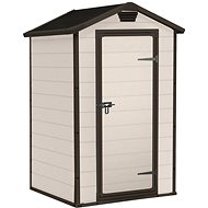 KETER Garden house MANOR 4 × 3 beige, with floor - Garden Shed