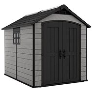 KETER Garden house Premier 759 grey, with floor - Garden Shed