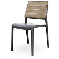 Keter DECO PORTO - ashwood / graphite - Garden Armchair