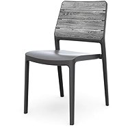 Keter DECO PORTO - storm grey/graphite - Garden Armchair