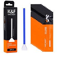 K&F Concept dual cleaning sticks for APS-C chip 16 mm 8 pcs + 20 ml cleaning solution - Cleaning Kit