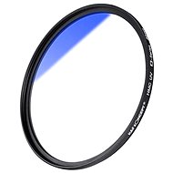 K&F Concept Classic Series HMC UV Filter + CPL filter - 72 mm + blue and white cloth - UV Filter