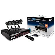 KGUARD 4-channel recorder DVR + 4x color outdoor camera - Camera System