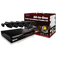  KGUARD 4-channel DVR + 4x color outdoor camera  - Camera System