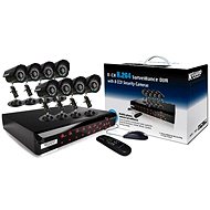 KGUARD 8-channel recorder DVR + 8x color outdoor camera - Camera System